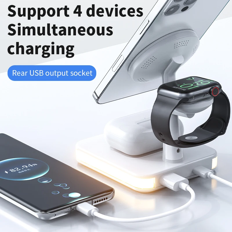3 in 1 Wireless Chargers Stand - Wireless Charger Watch recensione e prezzo