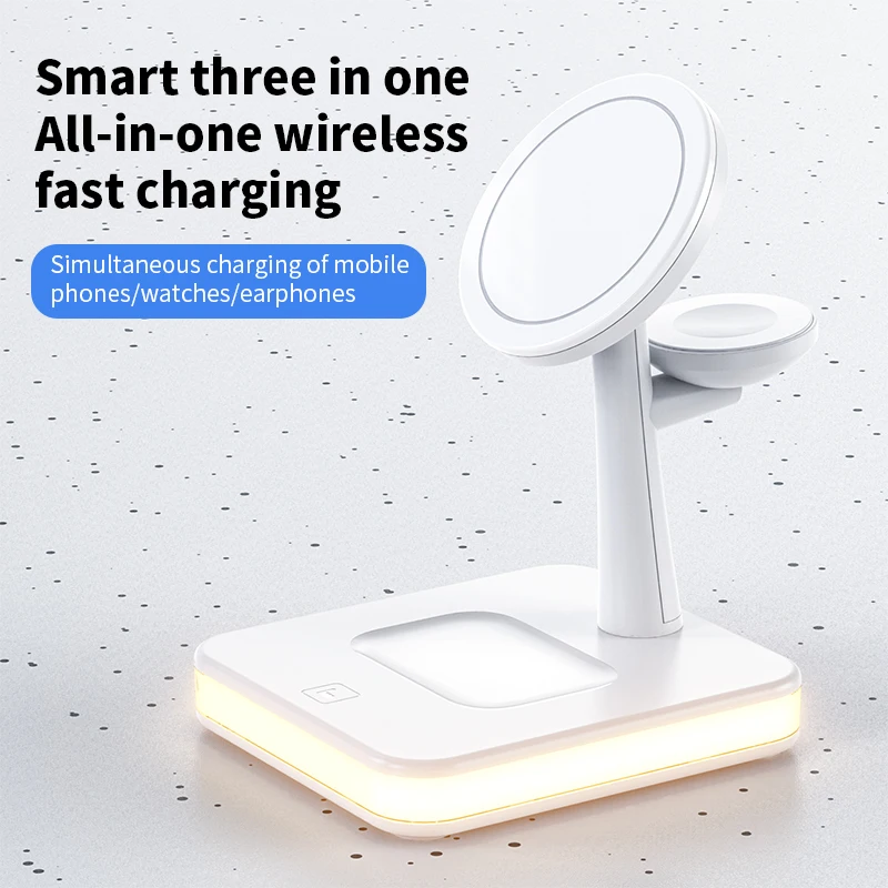 3 in 1 Wireless Chargers Stand - Wireless Charger Watch recensione e prezzo