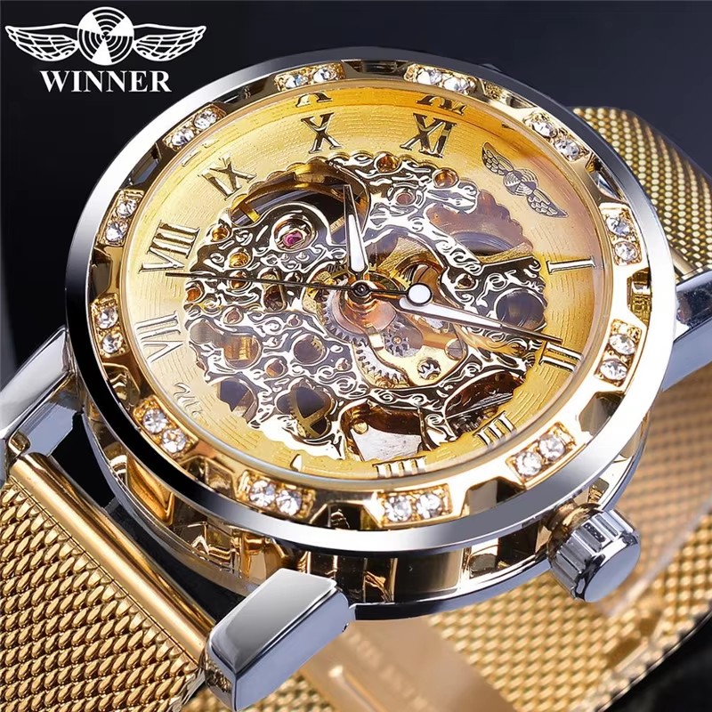 Forsining Men's Skeleton Mecha - Stainless Mesh Band recensione e prezzo