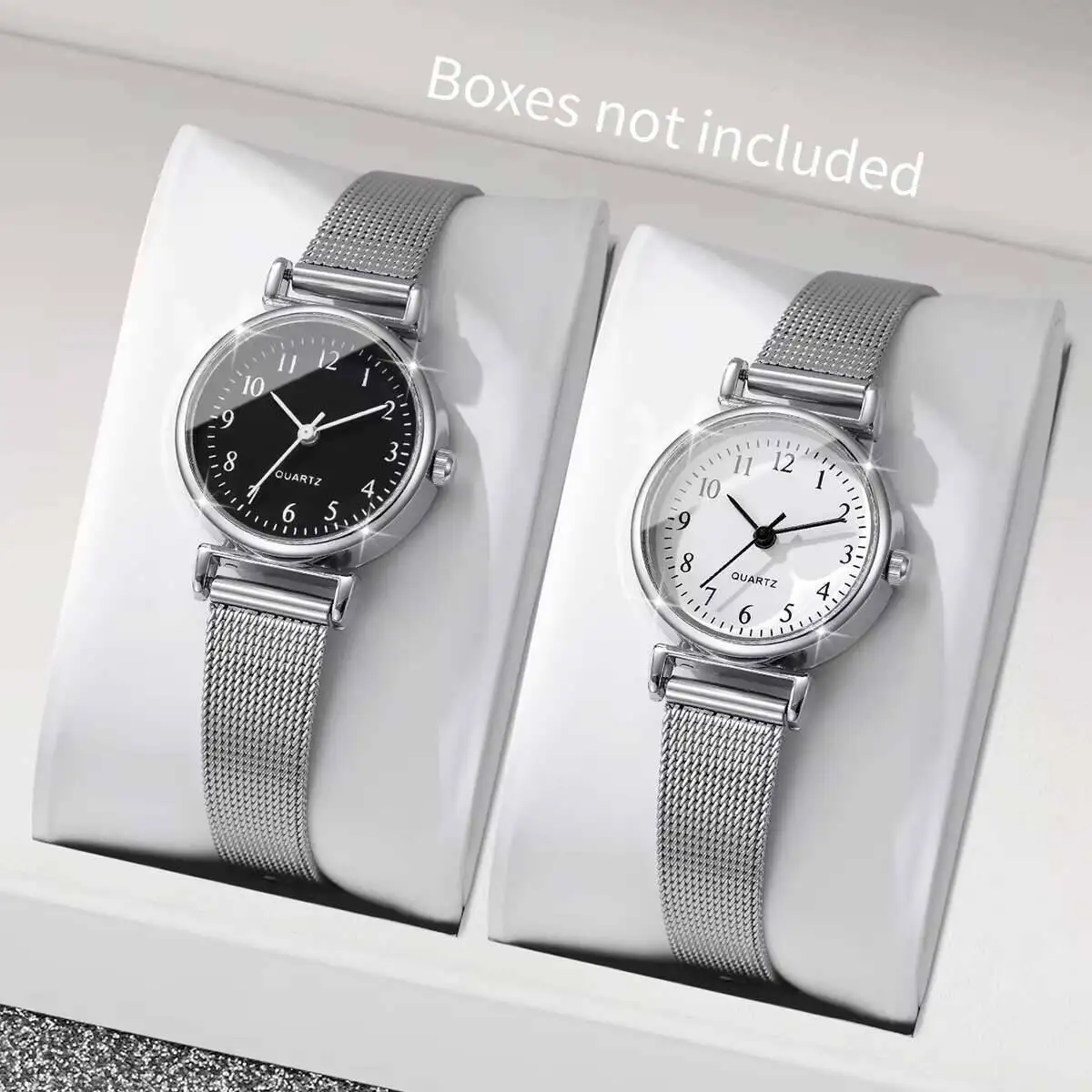 1/2PCS Fashion Women Watches S - Stainless Mesh Band recensione e prezzo
