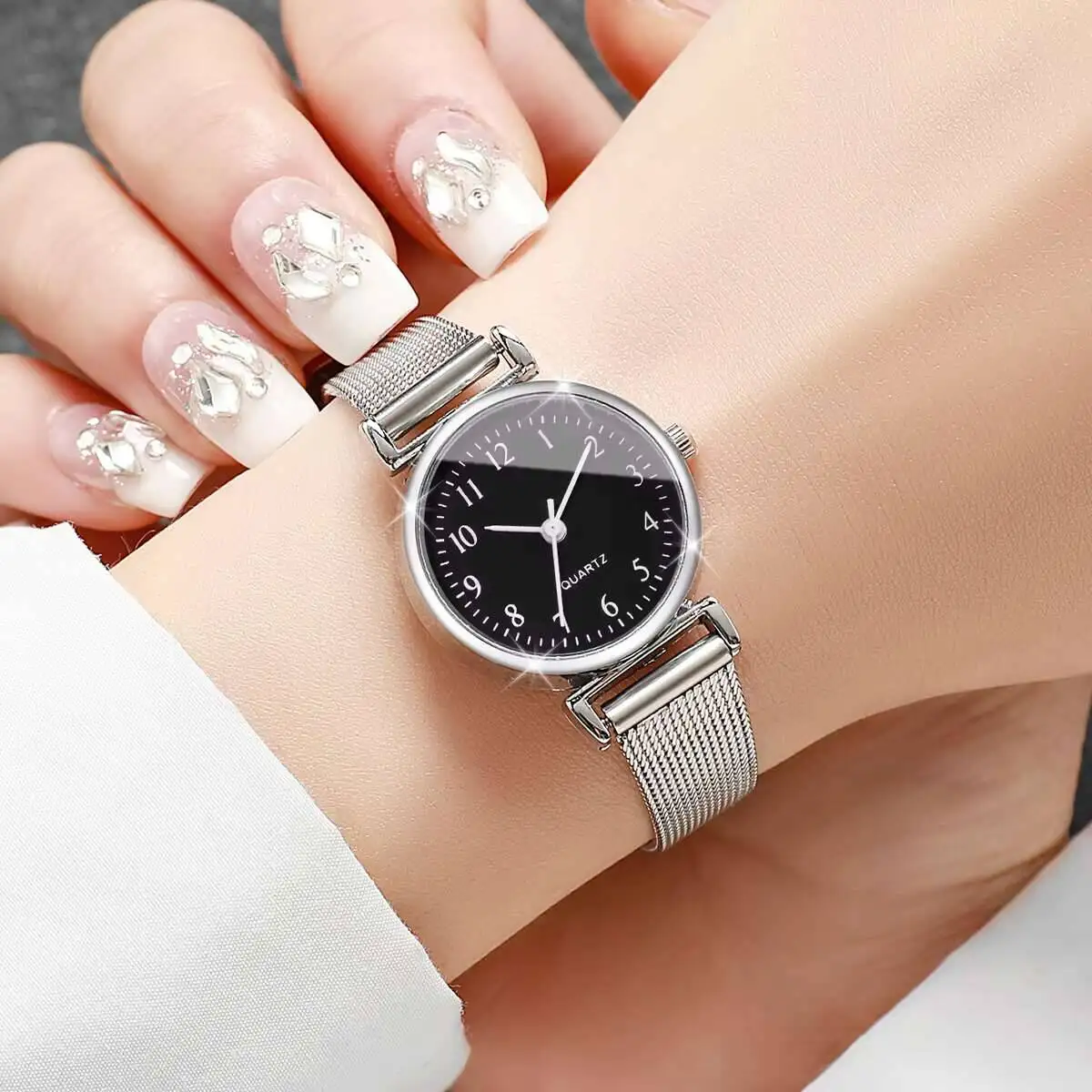 1/2PCS Fashion Women Watches S - Stainless Mesh Band recensione e prezzo
