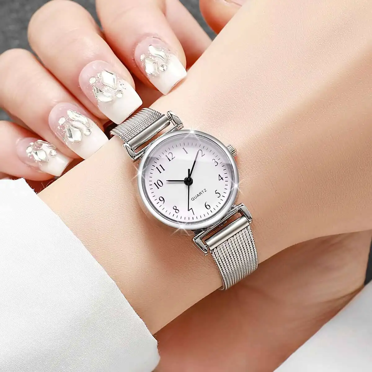 1/2PCS Fashion Women Watches S - Stainless Mesh Band recensione e prezzo