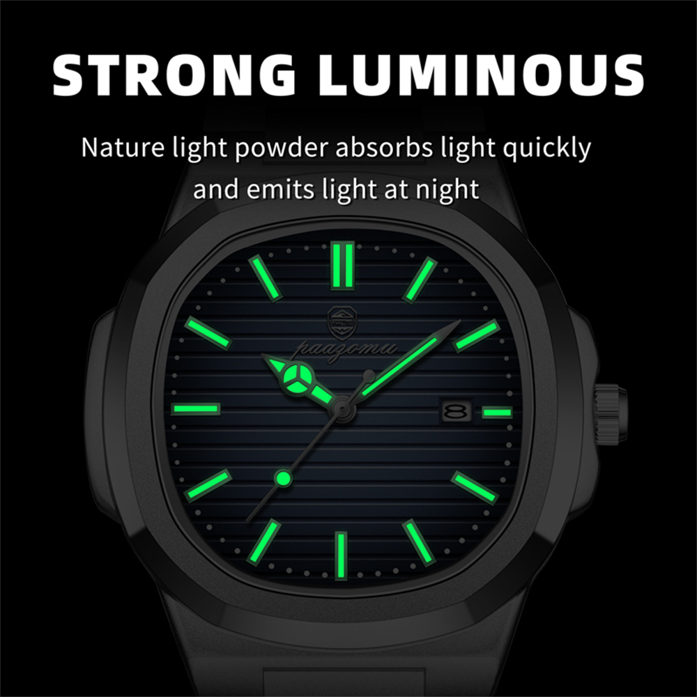 PAAZOMU Business Men Square Wa - Smartwatch Nexus recensione e prezzo