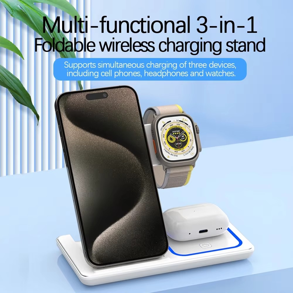 3 in 1 Wireless Charger Stand  - Smartwatch X12 recensione e prezzo