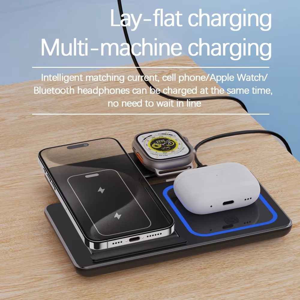 3 in 1 Wireless Charger Stand  - Smartwatch X12 recensione e prezzo