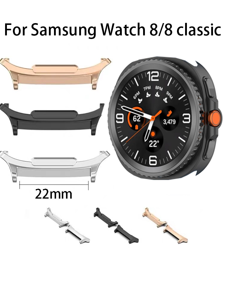 22mm WatchBand Connector for s - Smartwatch Straps & Accessories recensione e prezzo