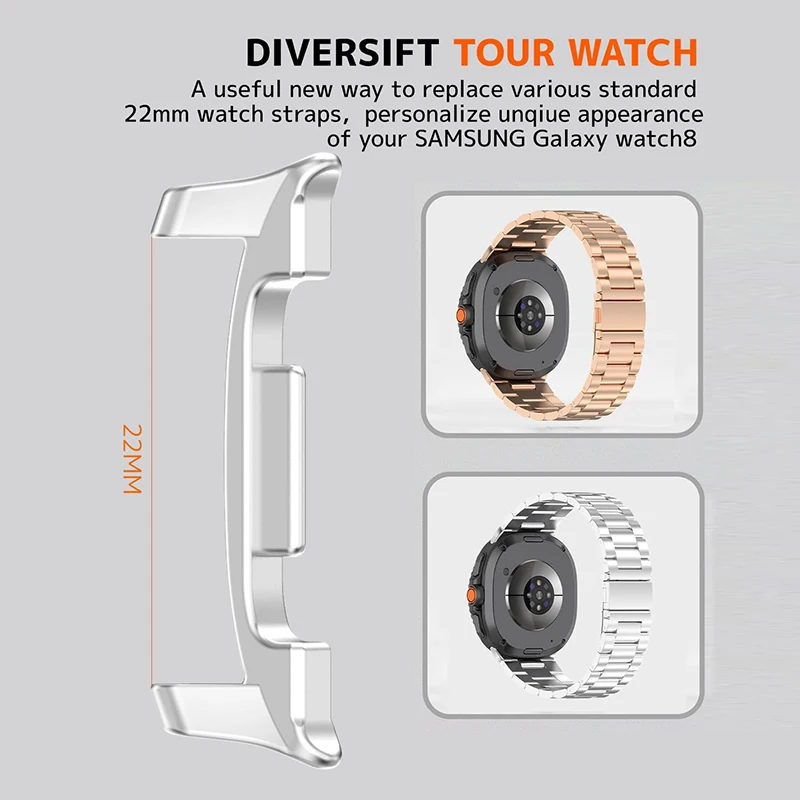 22mm WatchBand Connector for s - Smartwatch Straps & Accessories recensione e prezzo