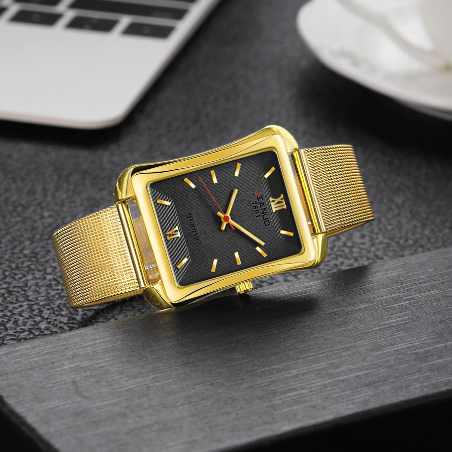 2024 New Trendy Men's Square W - Stainless Mesh Band recensione e prezzo