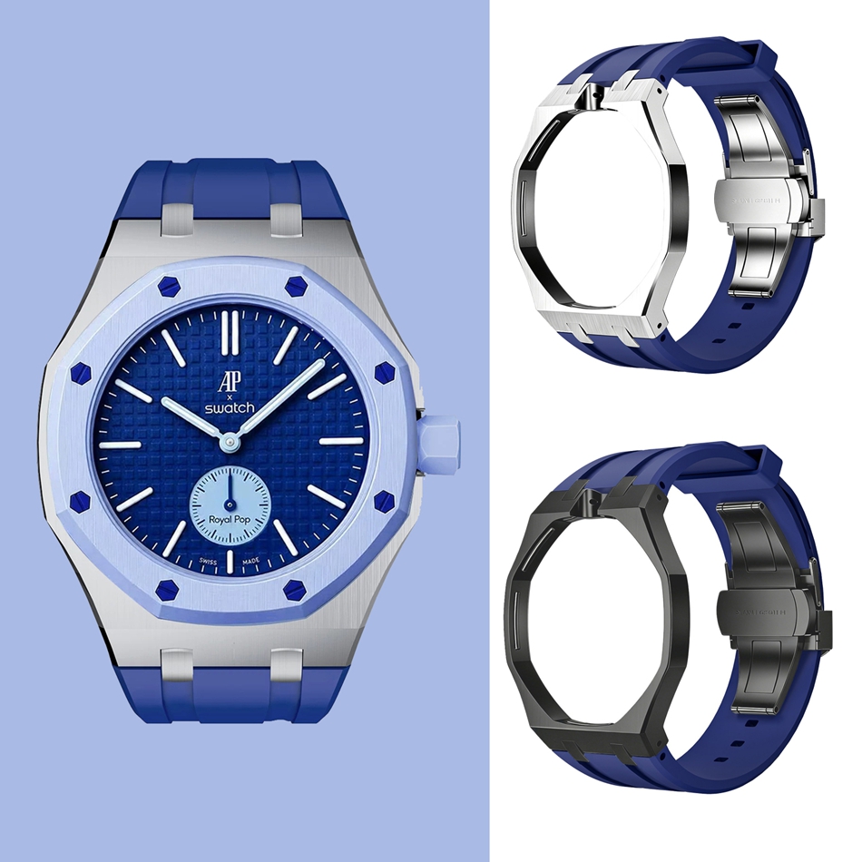 One-Piece Stainless Steel Case - Silicone Band Replacement recensione e prezzo