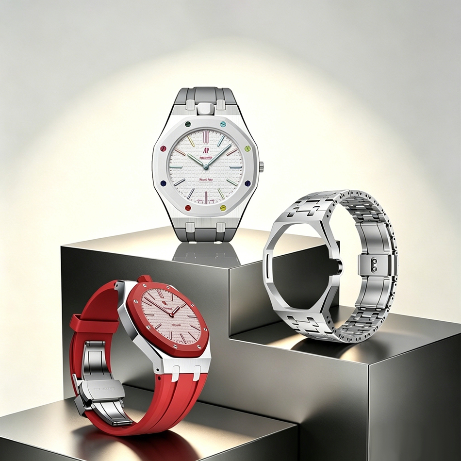 One-Piece Stainless Steel Case - Silicone Band Replacement recensione e prezzo