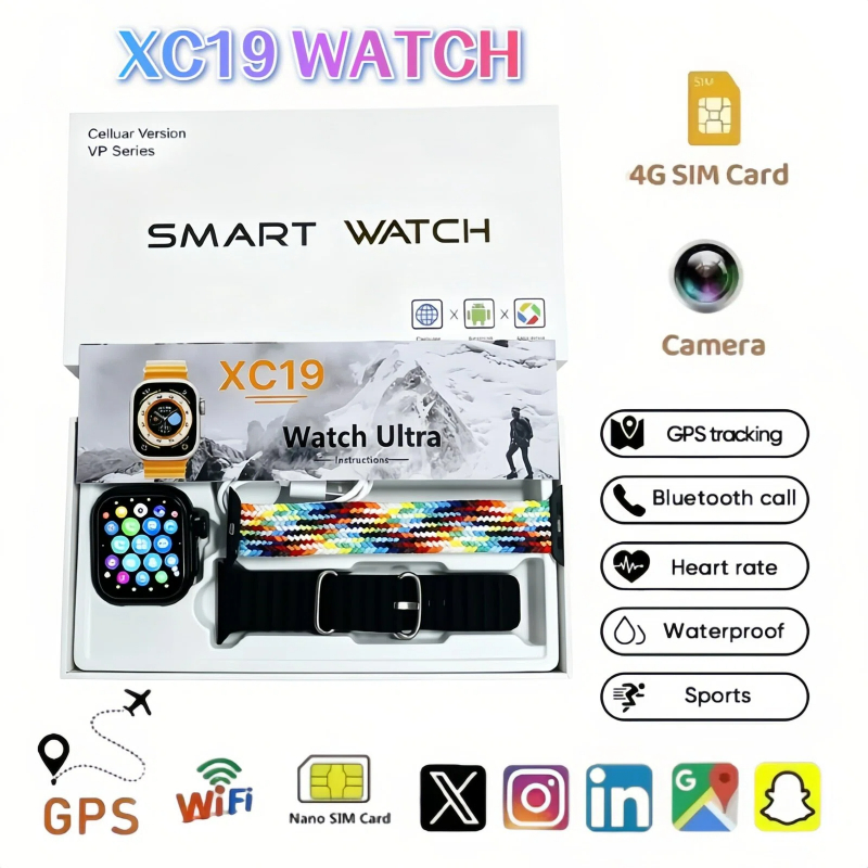 XC19 New Men's  Women's Smart  - Smartwatch Store recensione e prezzo
