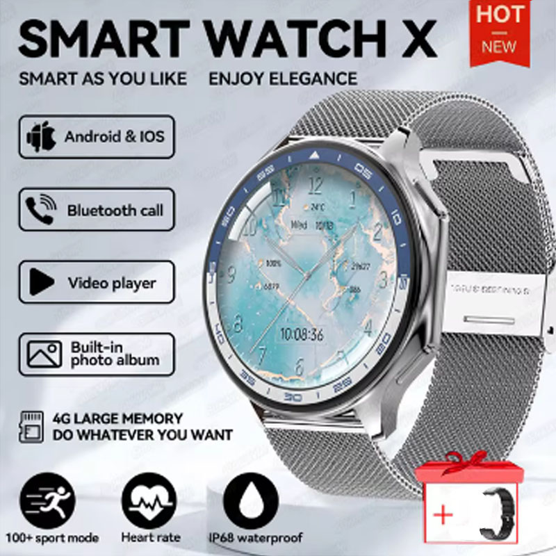 1.43 inch Big Screen Men Women - Smartwatch X12 recensione e prezzo
