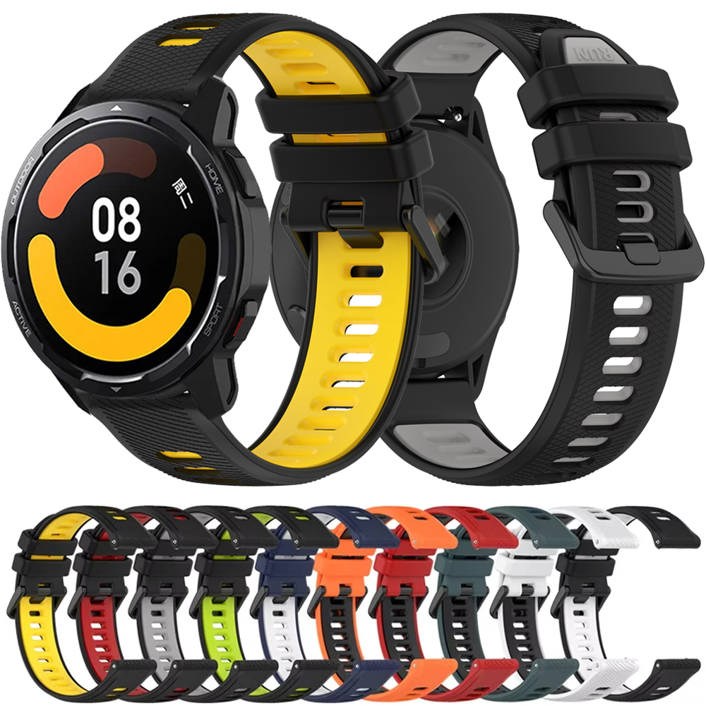 22mm Silicone Watch Band for X - Xiaomi Smartwatch S3 Accessories recensione e prezzo